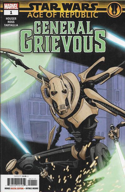 Star Wars: Age of Republic - General Grievous 1A NM