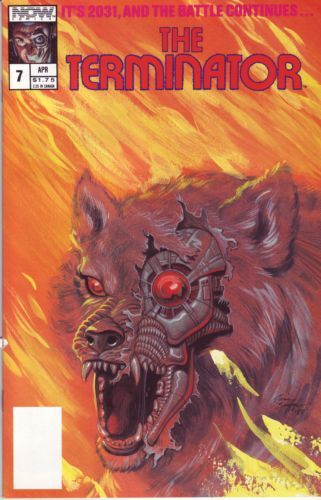 The Terminator (Now Comics) 7 NM