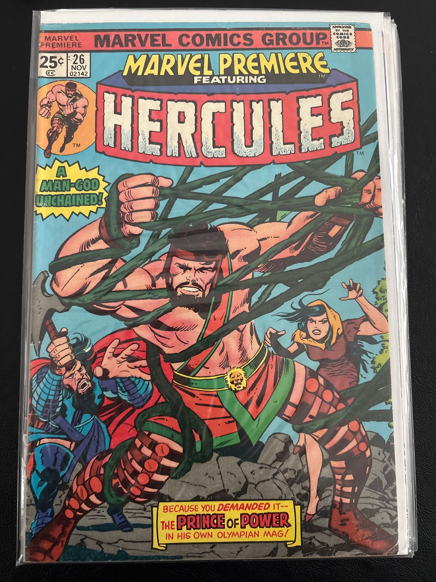 Marvel Premiere: Hercules 26 VG+