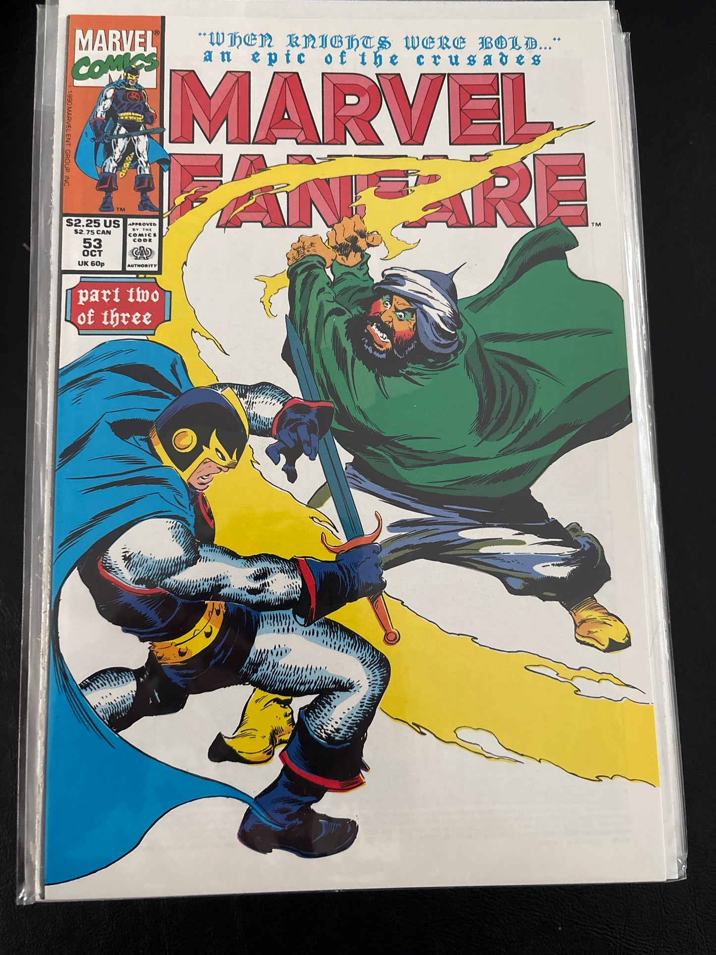 Marvel Fanfare 53 NM