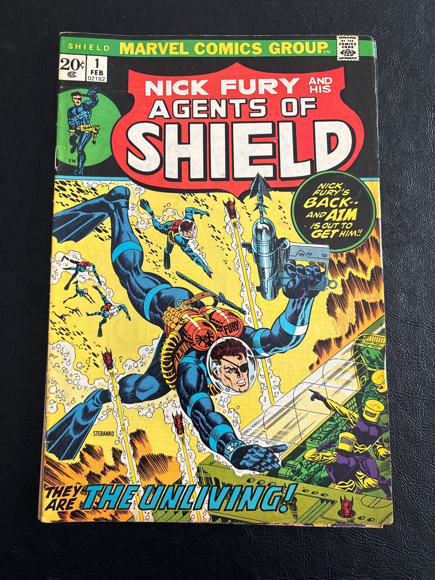 Nick Fury and His Agents of S.H.I.E.L.D. 1 F