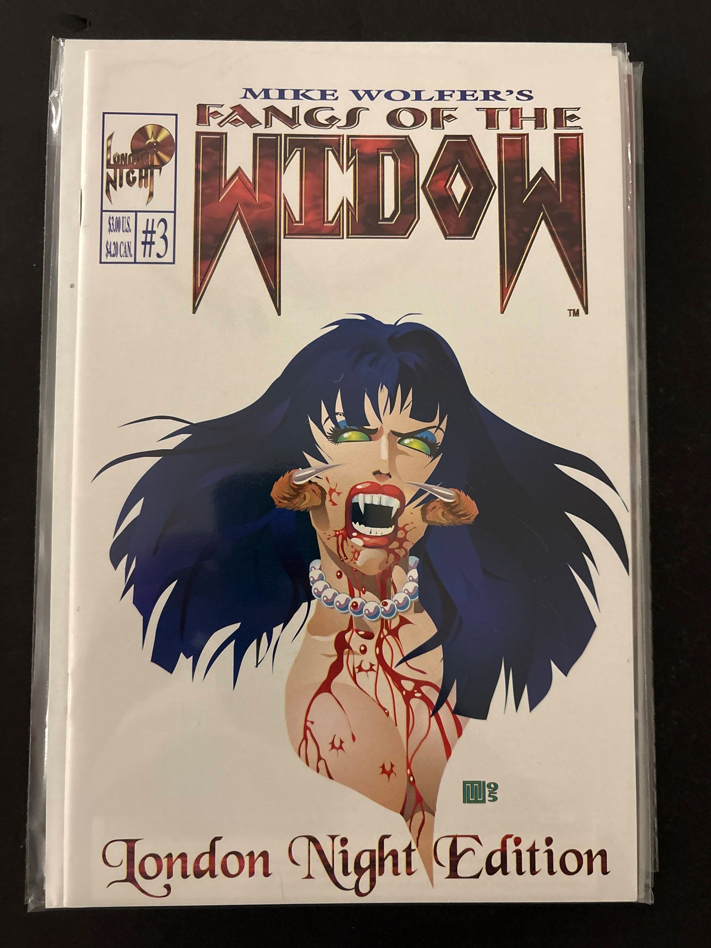 Fangs of the Widow 3 Very Fine/Near Mint