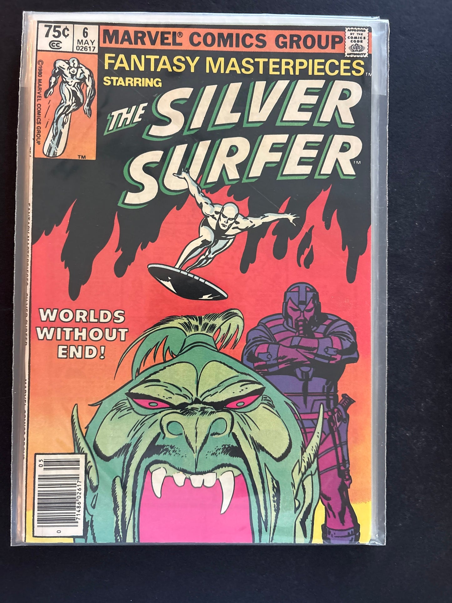 Fantasy Masterpieces Starring The Silver Surfer 6 NM