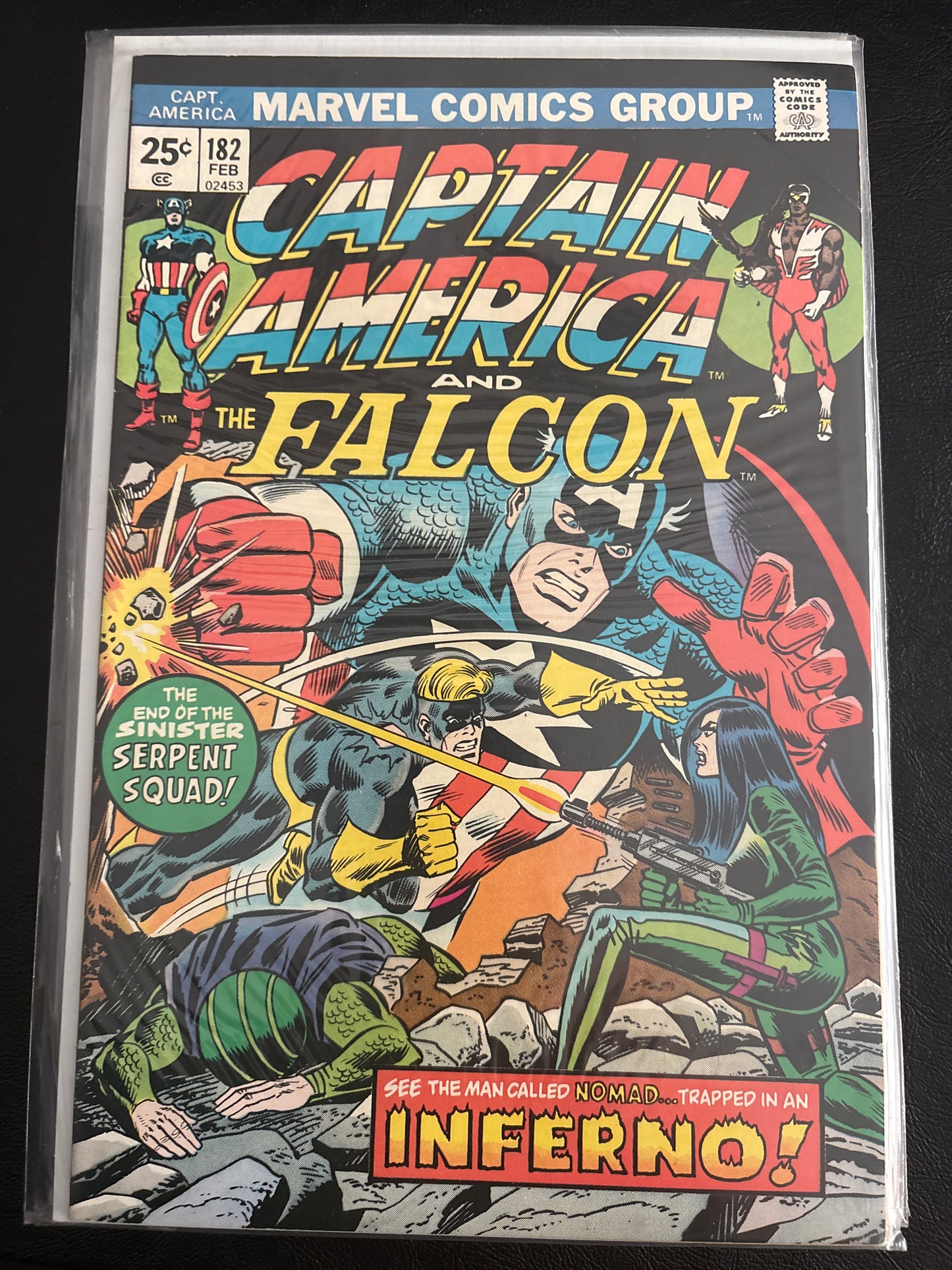 Captain America 182 VF+