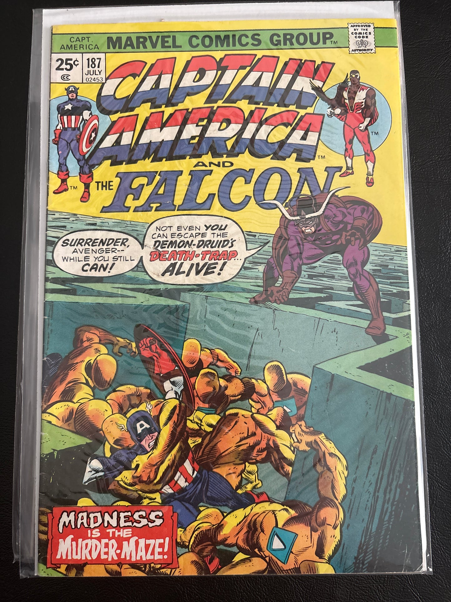 Captain America 187 FN/VF