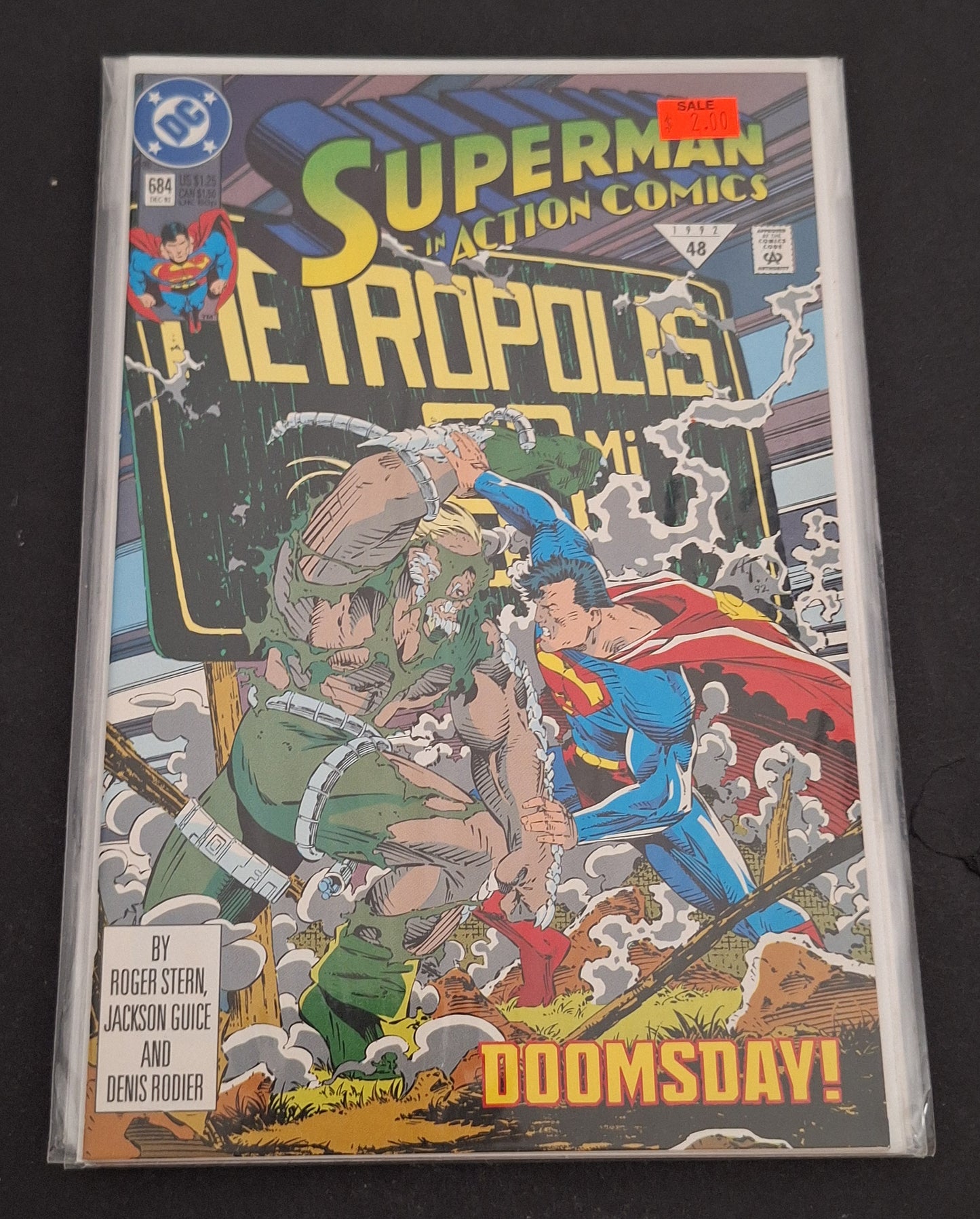 Action Comics 684 F/VF