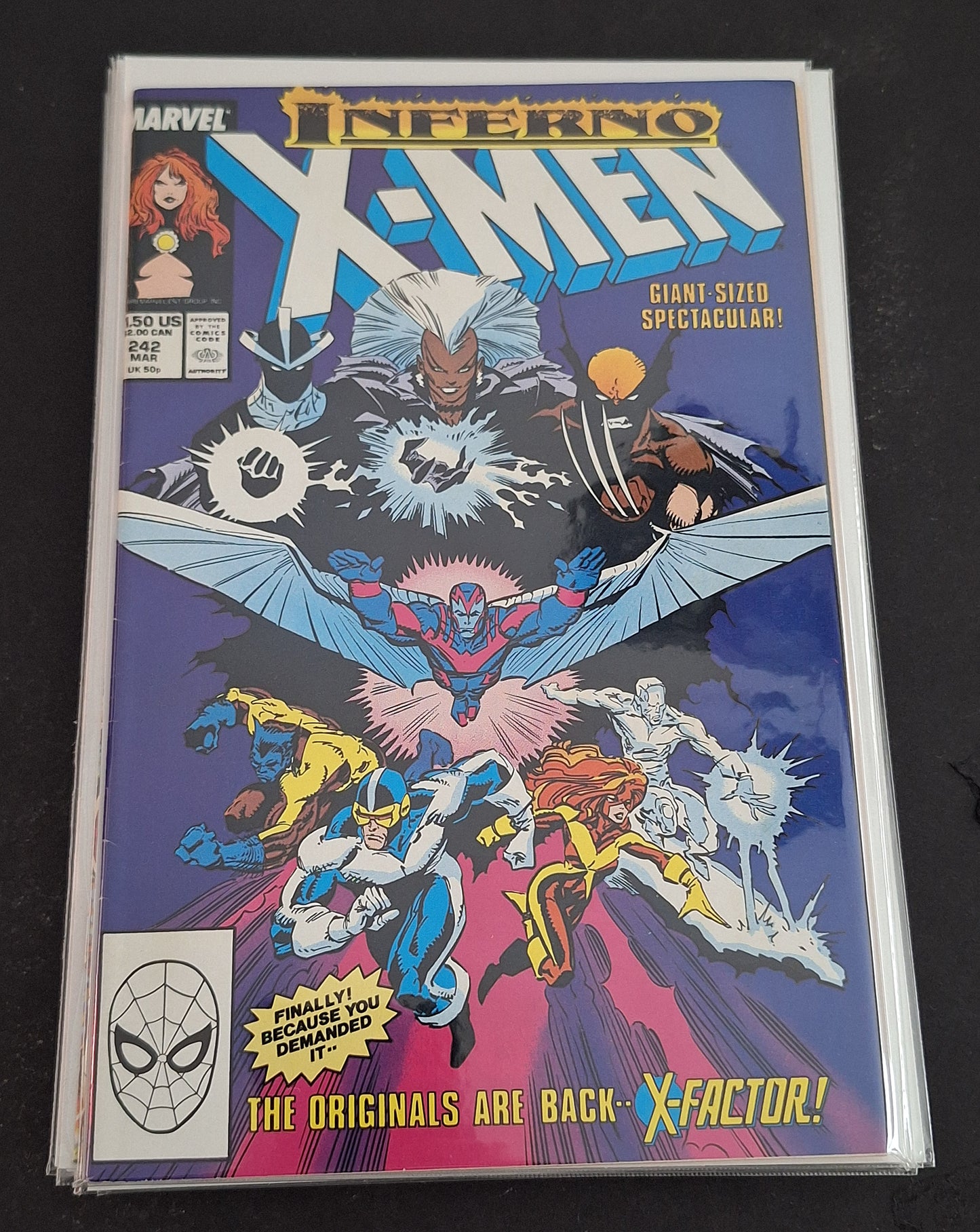 Uncanny X-Men 242 FN/VF
