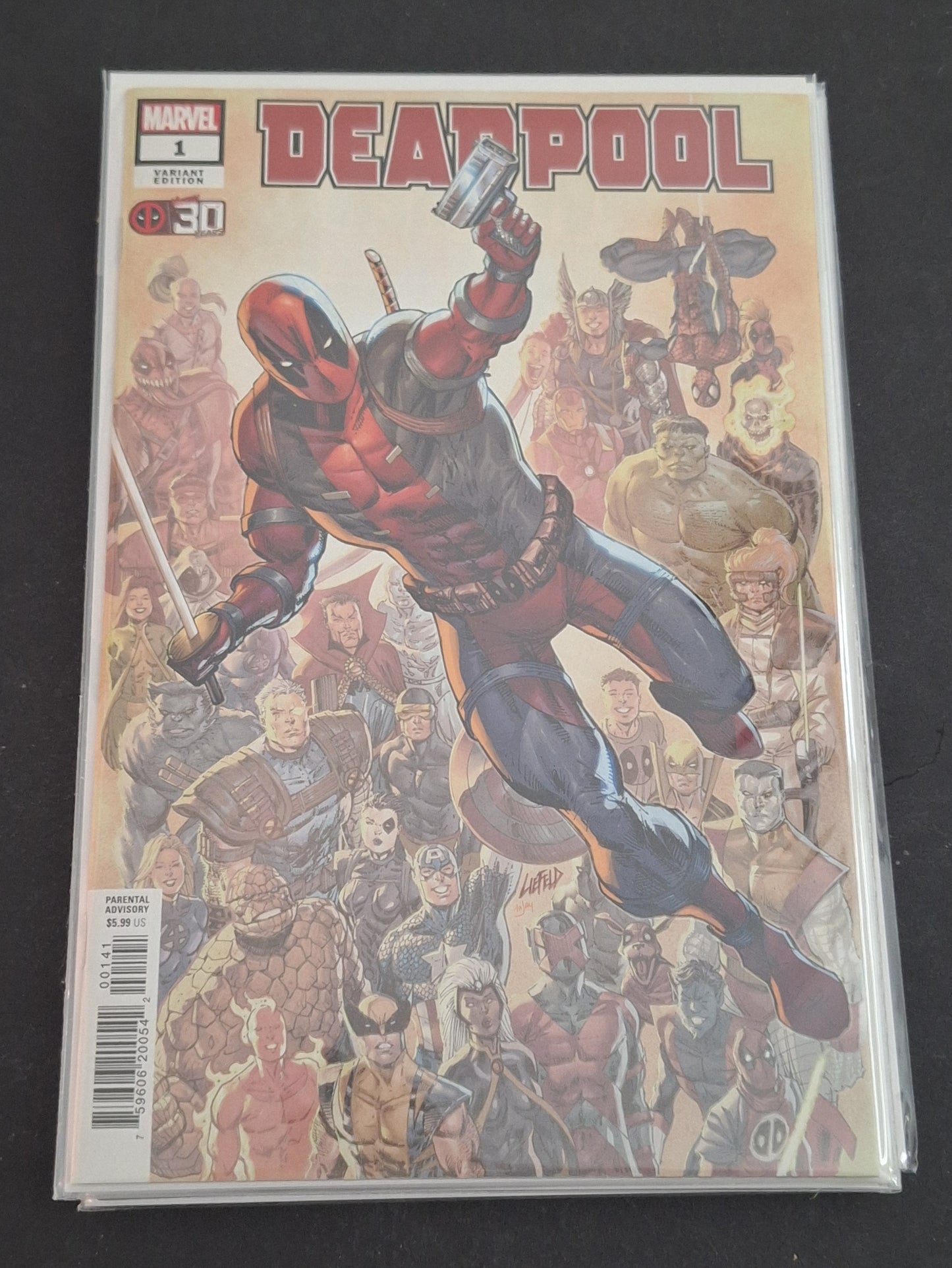 Deadpool Nerdy 30 1 NM