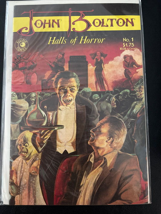 John Bolton Halls of Horror 1 VF