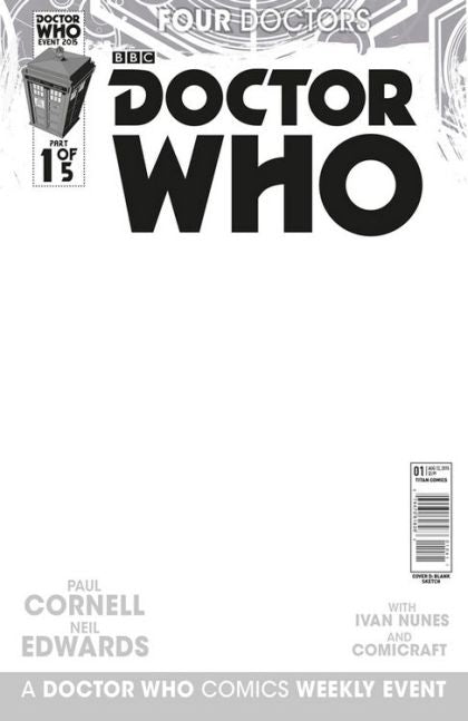 Doctor Who: Four Doctors 1D NM