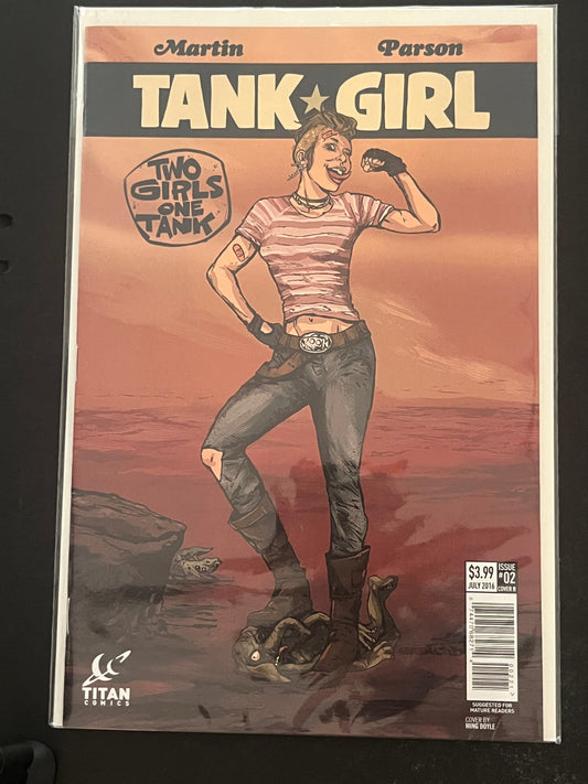 Tank Girl Two Girls One Tank 2 High Grade