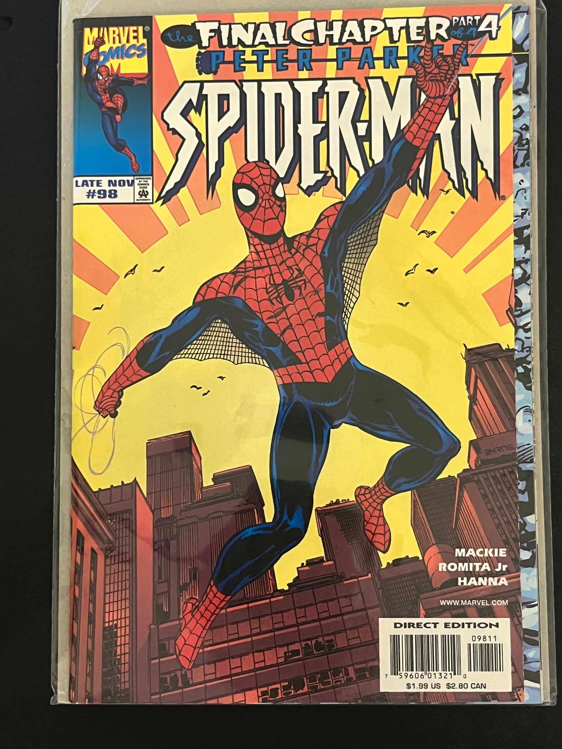 Peter Parker Spider-Man 98