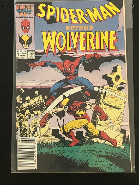 Spider-Man Versus Wovlerine 1 VF+