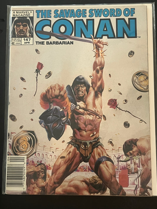 Savage Sword of Conan 147 NM