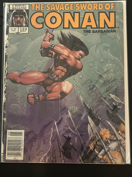 Savage Sword of Conan 124 G