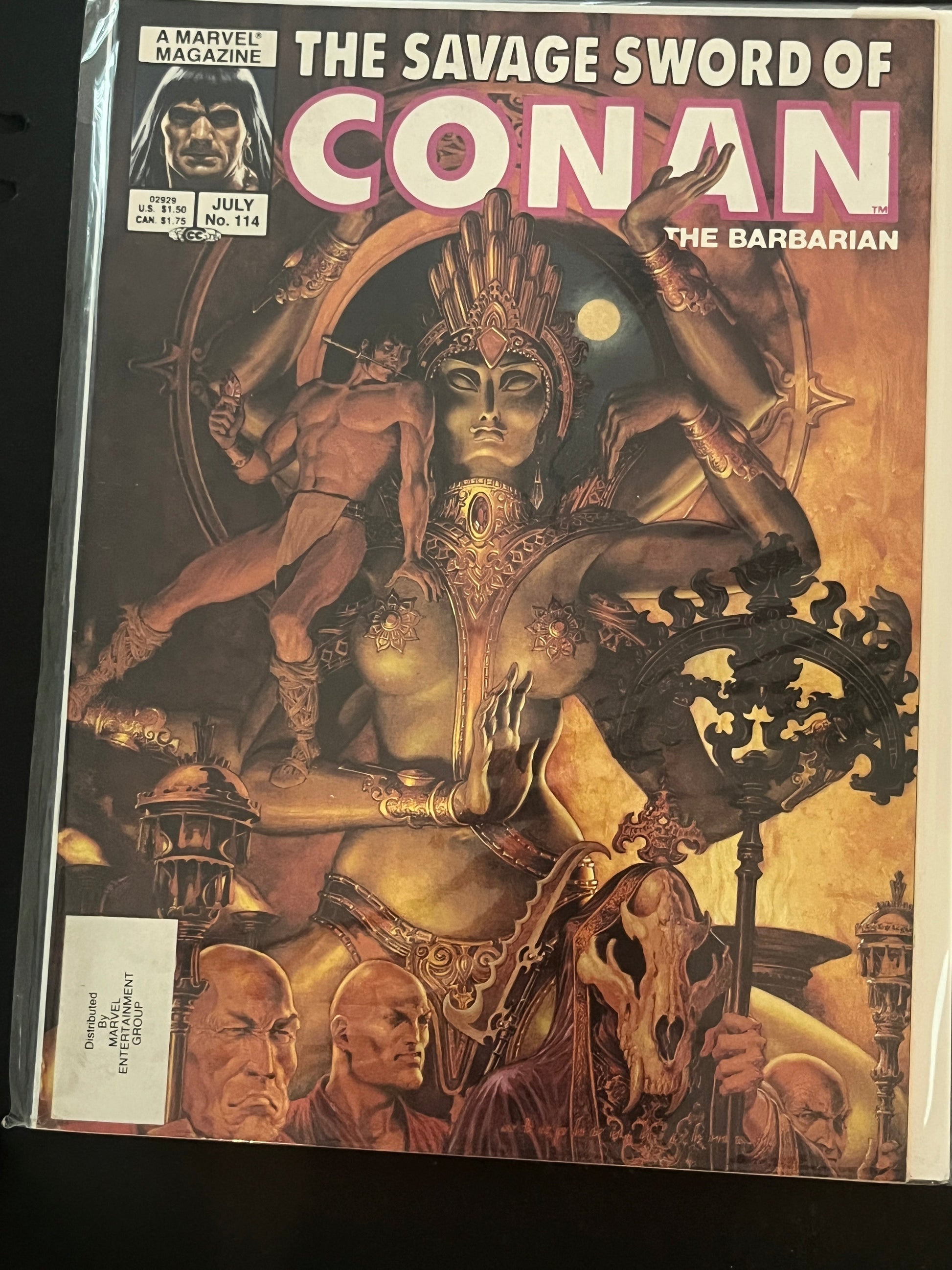 Savage Sword of Conan 114 NM