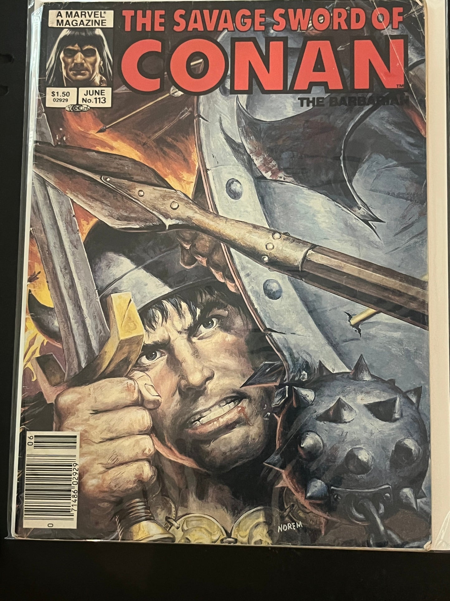 Savage Sword of Conan 113 F-