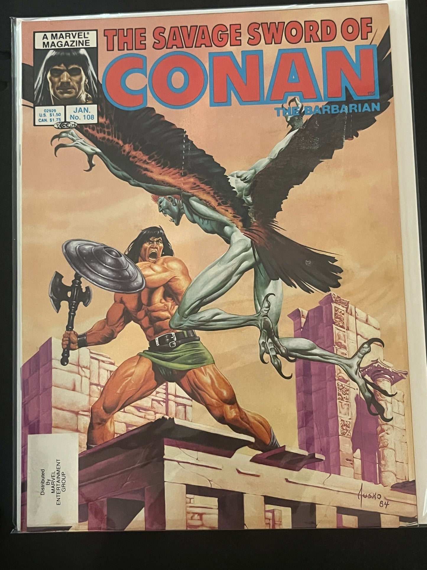 Savage Sword of Conan 108 NM