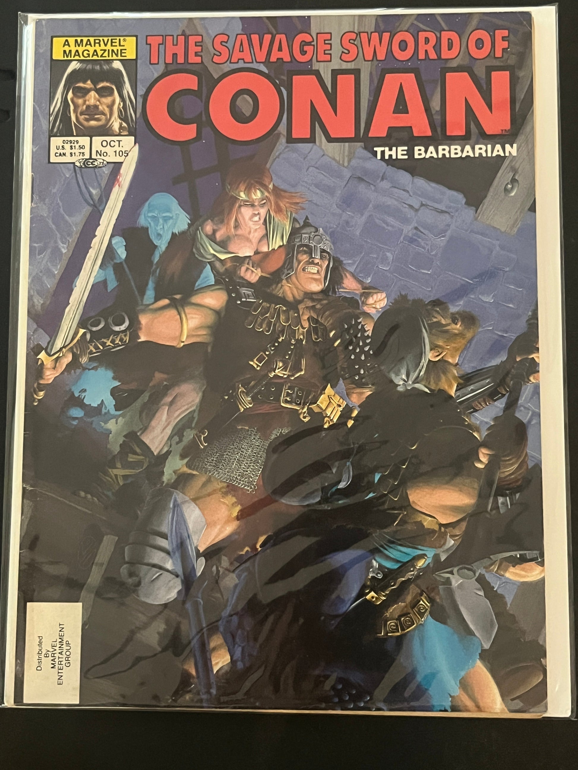Savage Sword of Conan 105 VF-