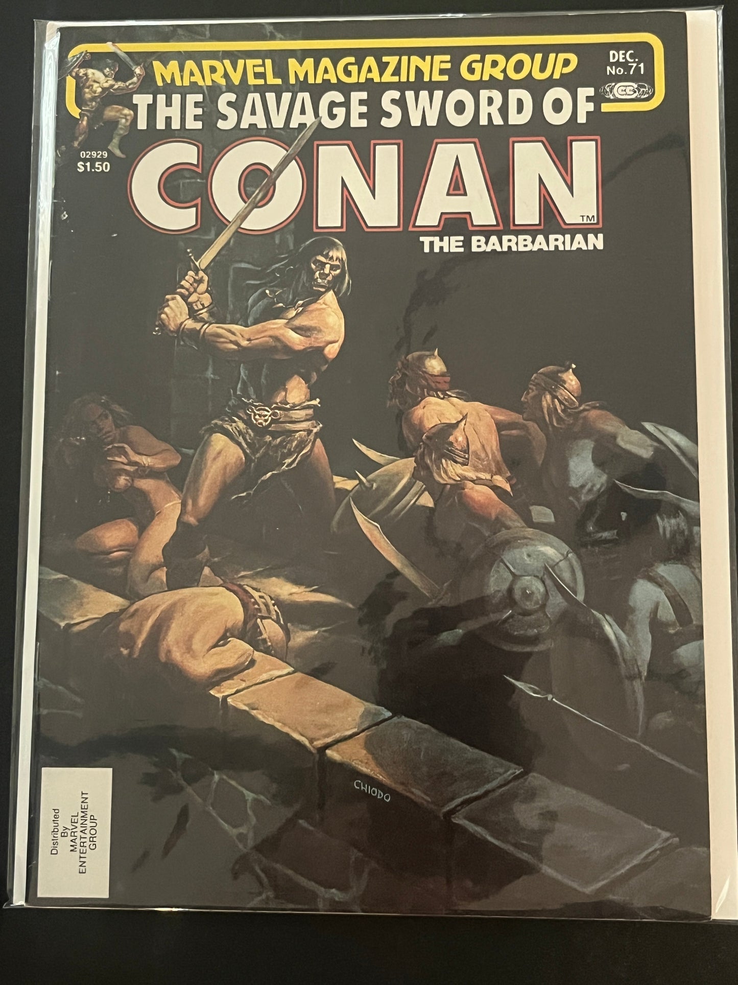 Savage Sword of Conan 71 VF