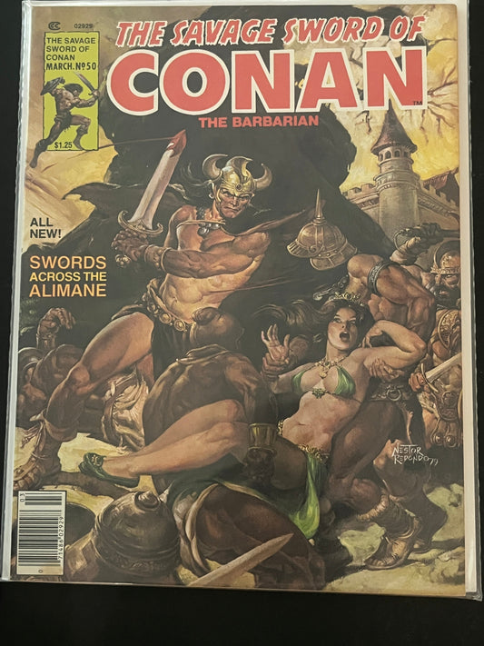 Savage Sword of Conan 50 VF