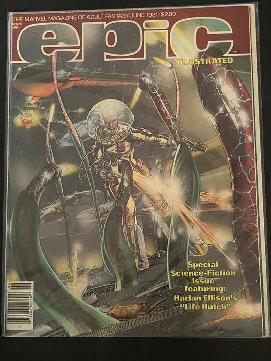 Epic Illustrated June 1981 VF