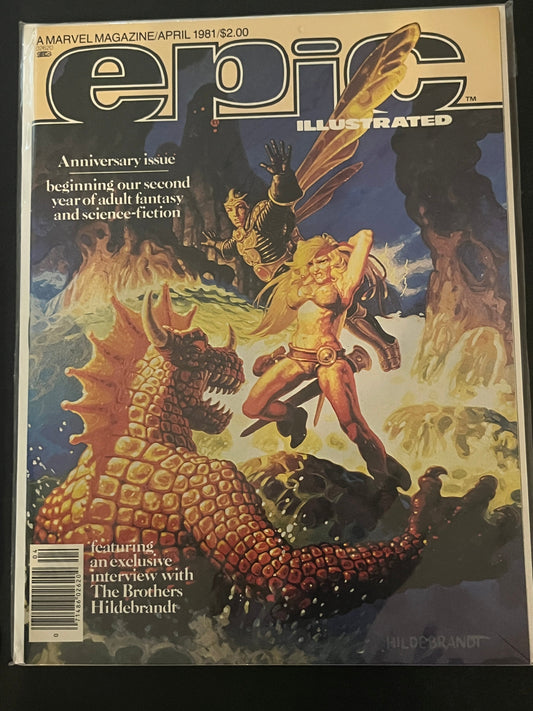 Epic Illustrated April 1981 NM