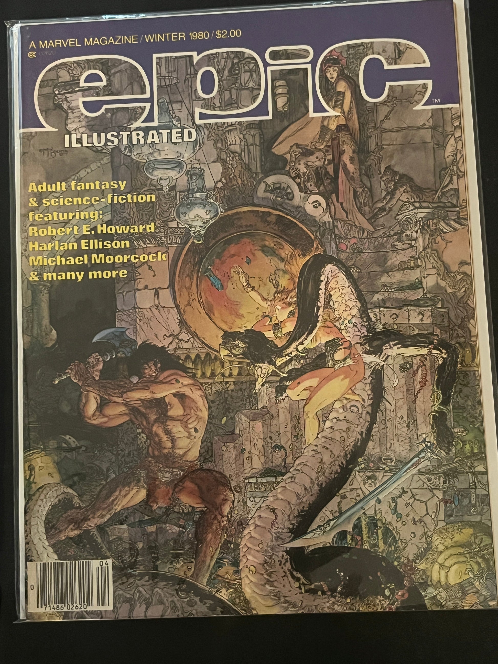 Epic Illustrated Winter 1980 NM