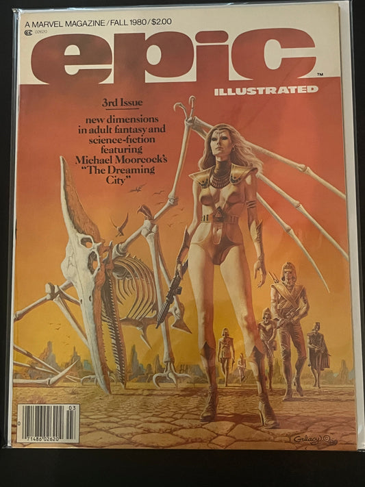 Epic Illustrated Fall 1980 NM