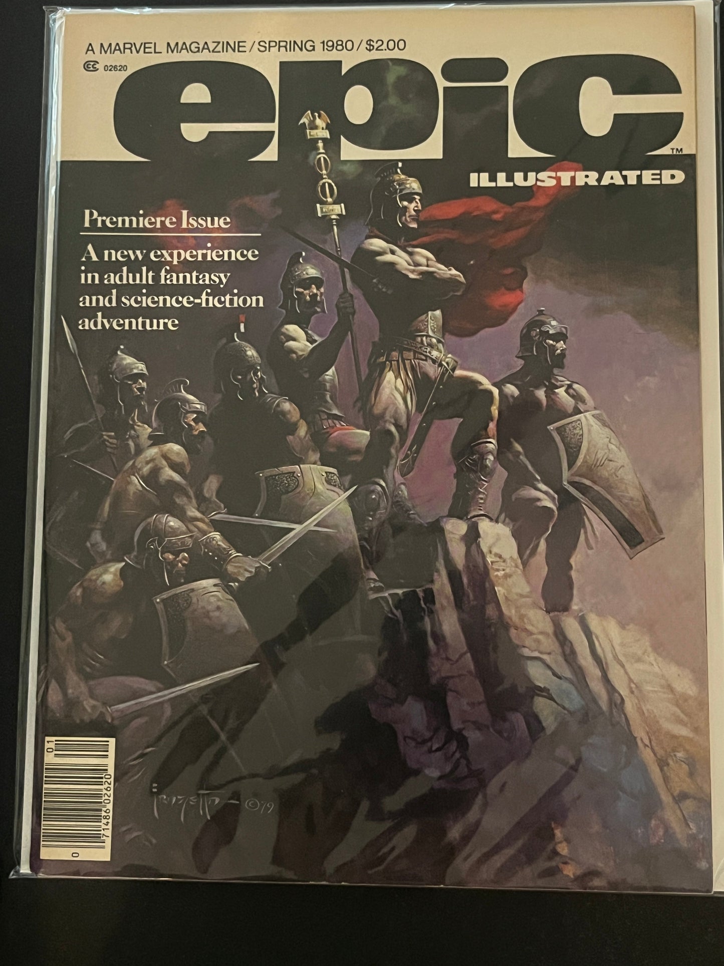 Epic Illustrated Spring 1980 NM