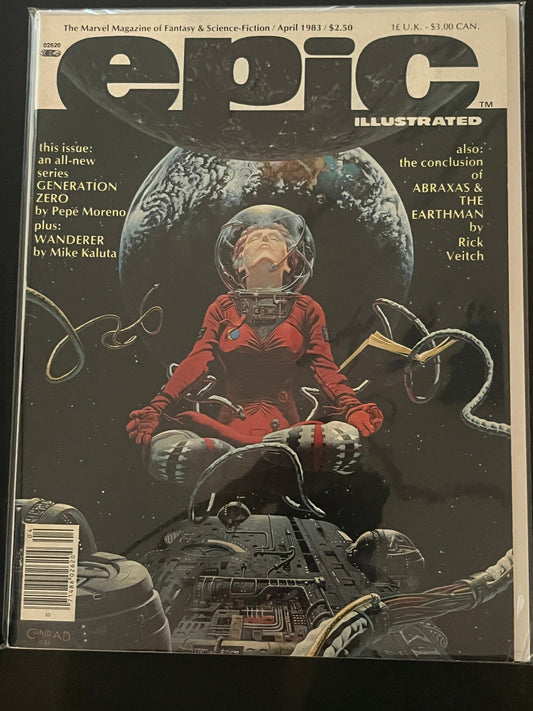 Epic Illustrated April 1983 VF-