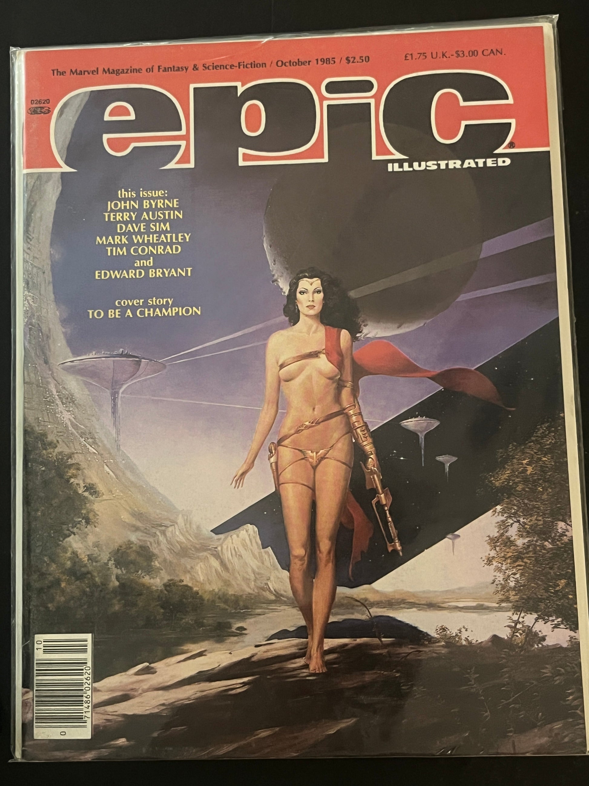 Epic Illustrated October 1985 NM