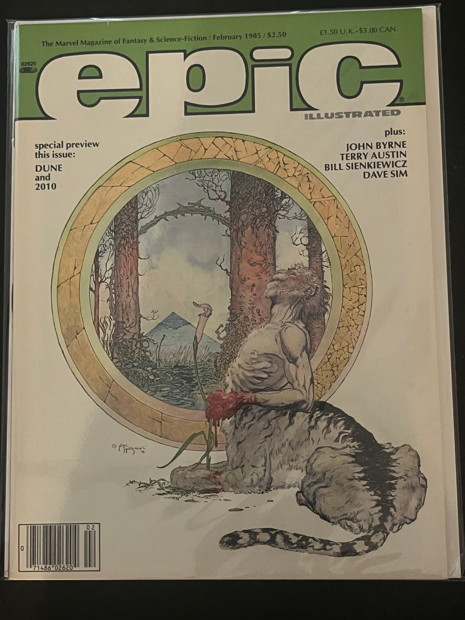 Epic Illustrated February 1985 NM