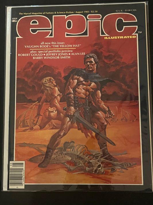 Epic Illustrated August 1983 VF