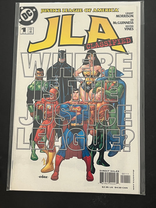 Justice League of America Classified 1 High grade