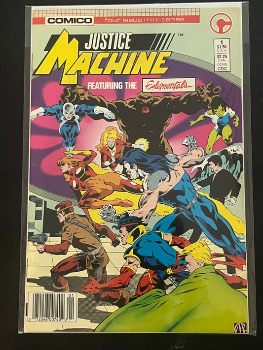 Justice Machine featuring the Elementals 1 NM