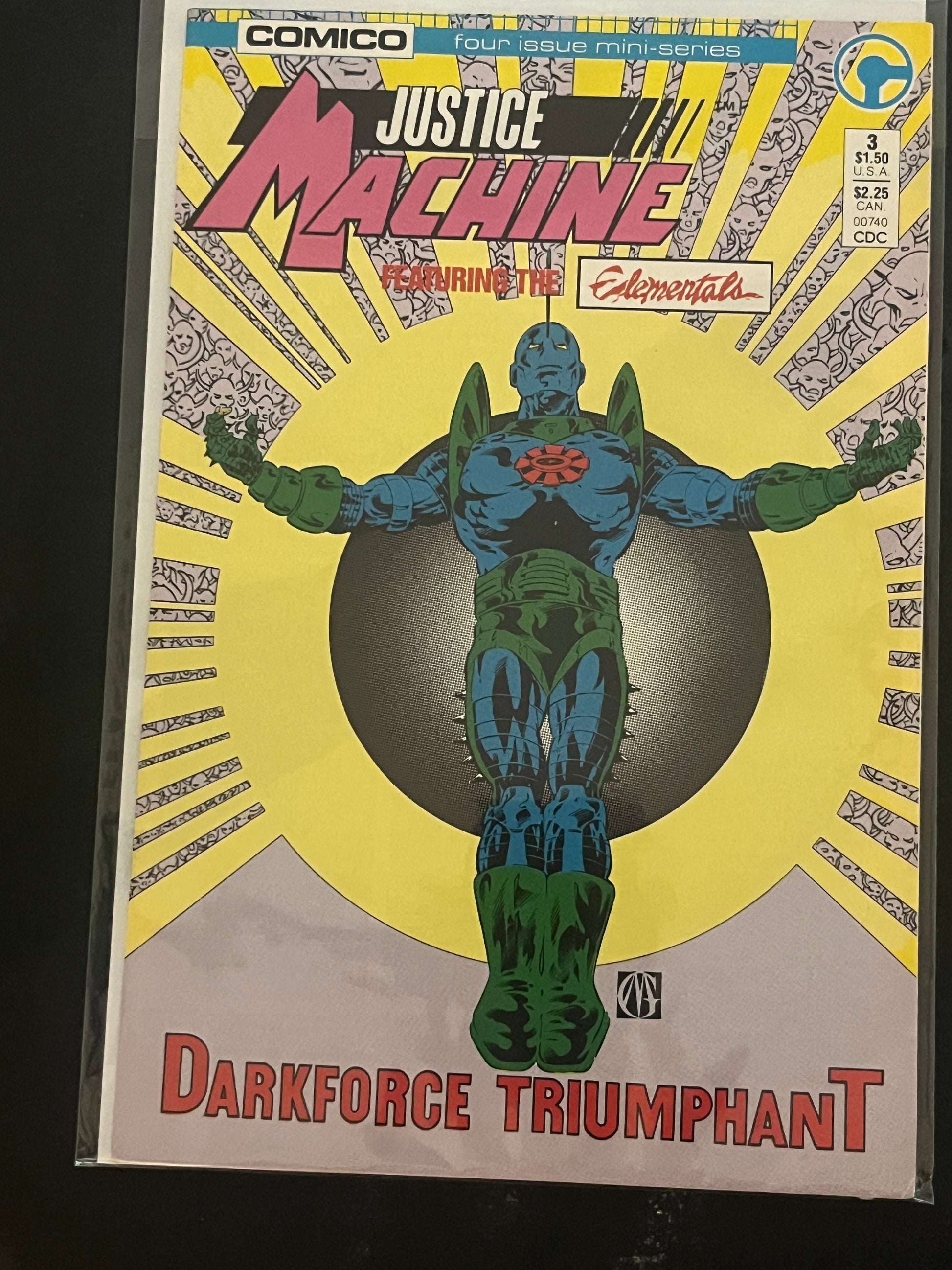 Justice Machine featuring the Elementals 3 NM