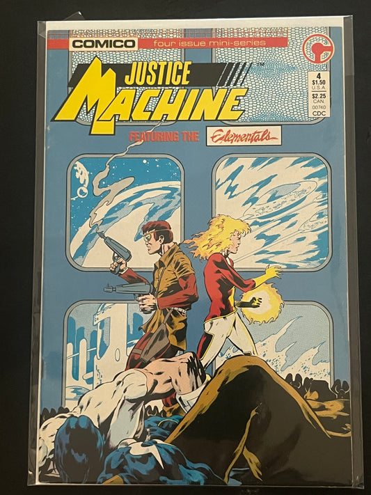 Justice Machine featuring the Elementals 4 VF