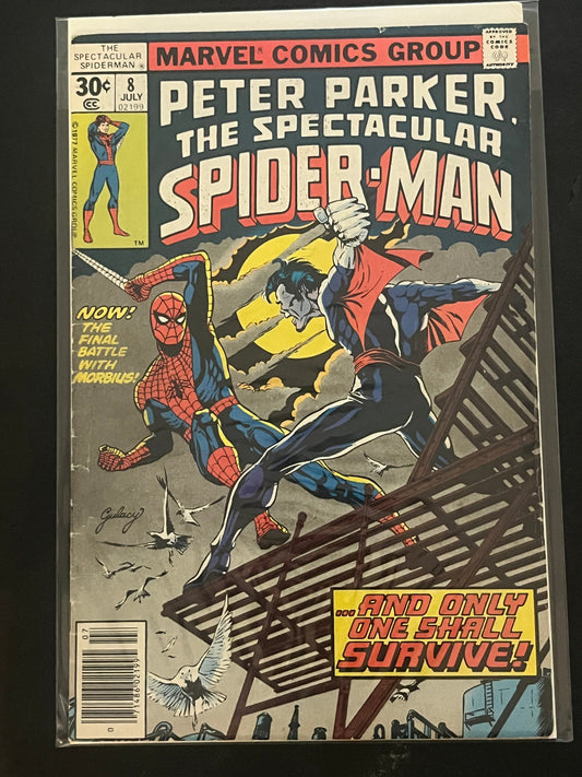 Peter Parker the Spectacular Spider-Man 8 VG+