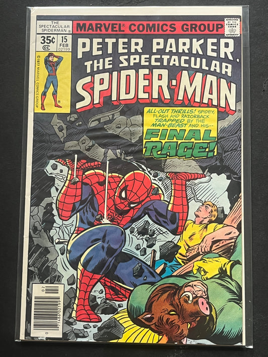Peter Parker the Spectacular Spider-Man 15 NM