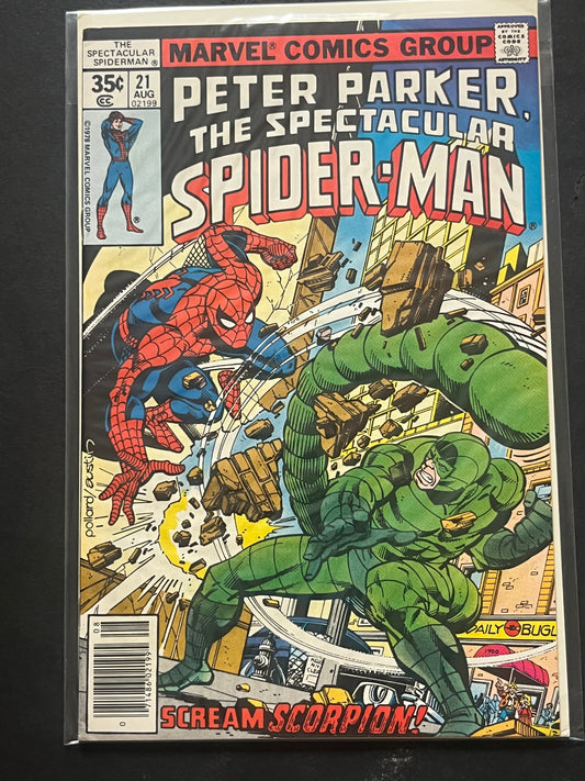 Peter Parker the Spectacular Spider-Man 21 NM