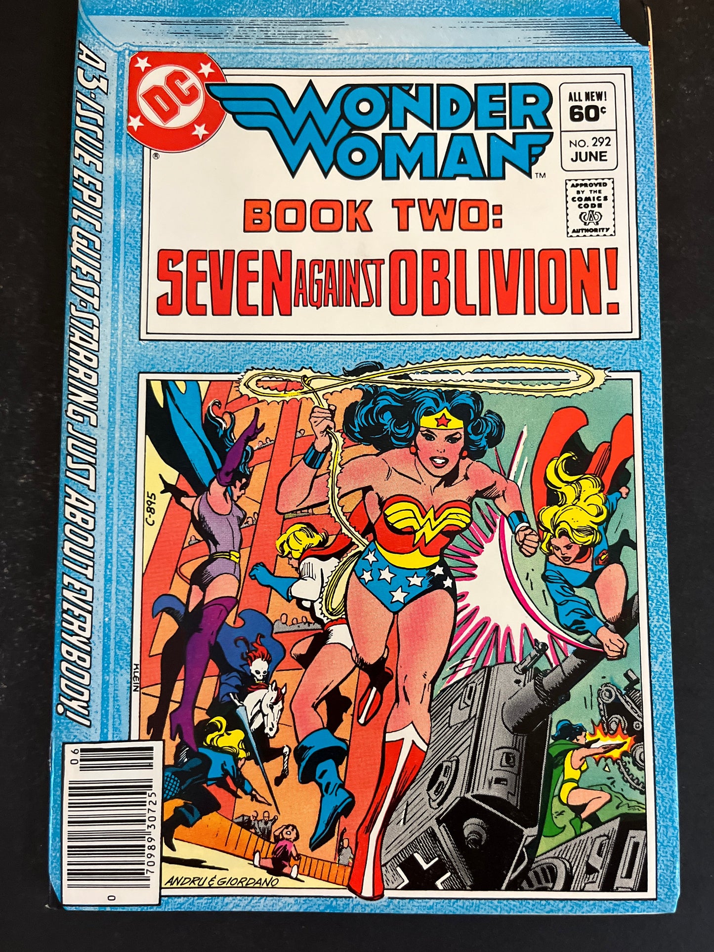 Wonder Woman, Vol. 1  292  VF+