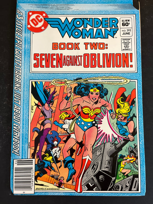 Wonder Woman, Vol. 1  292  VF+