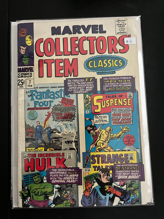 Marvel Collectors' Item Classics 7 VG