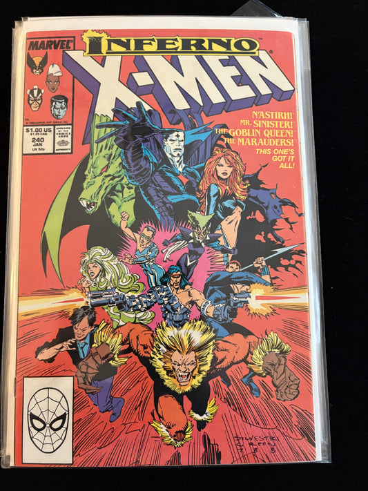 Uncanny X-Men 240 NM