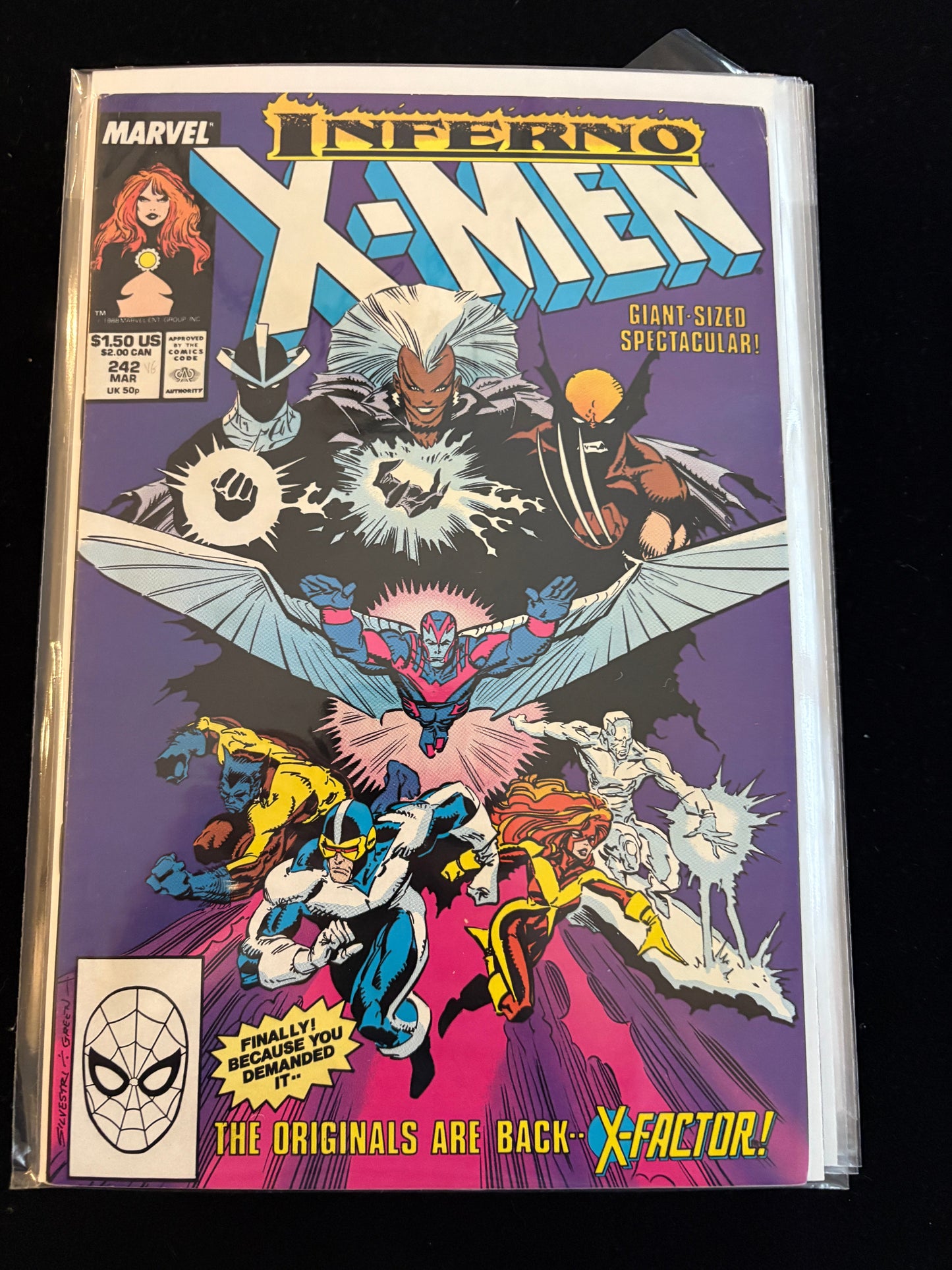 Uncanny X-Men 242 NM