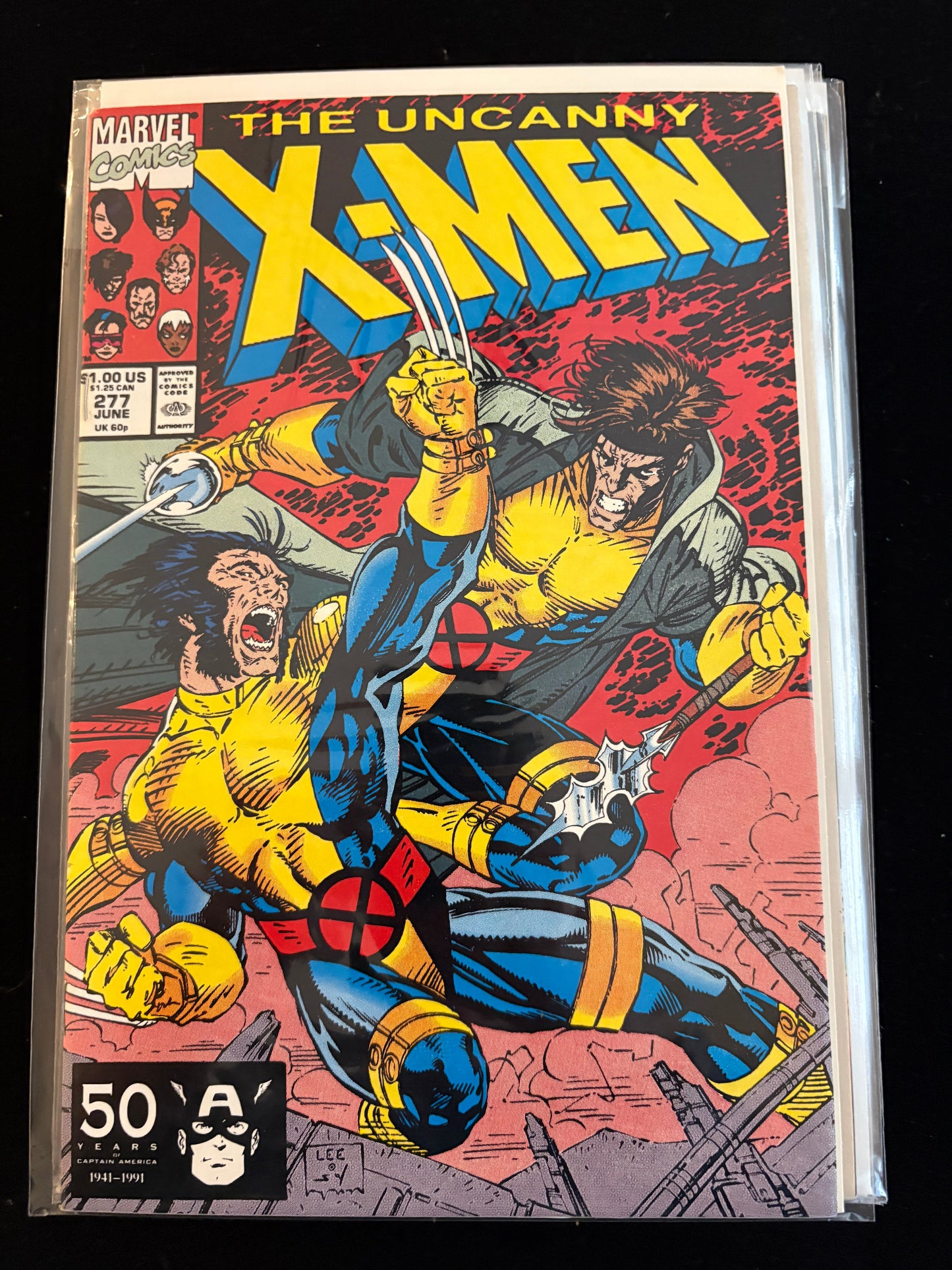 Uncanny X-Men 277 VF