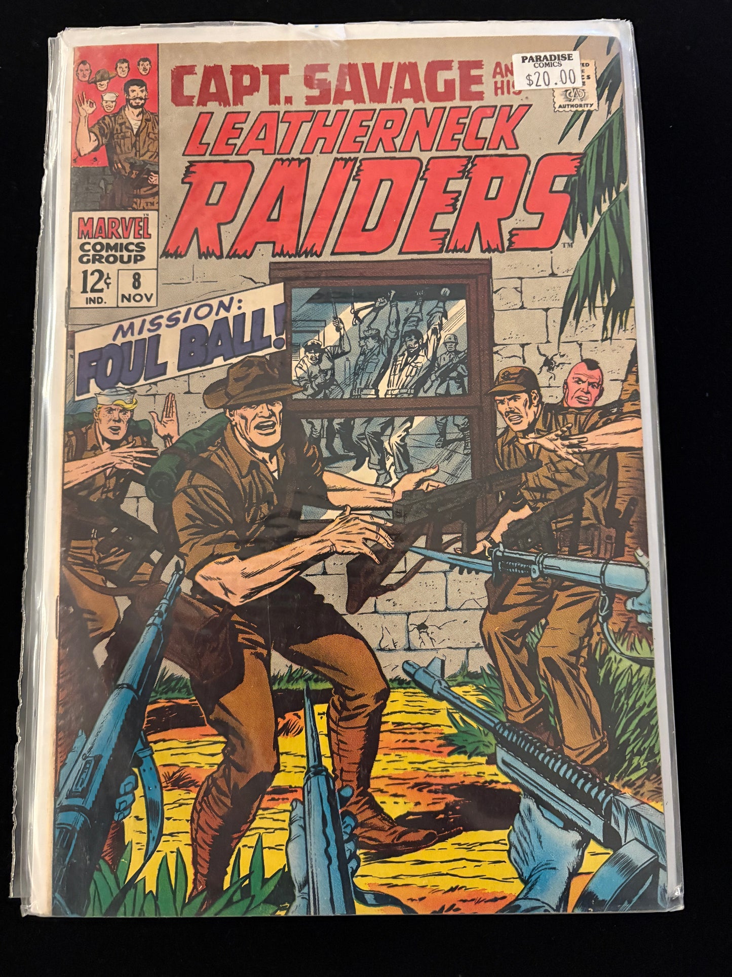 Captain Savage and his Leatherneck Raiders 8 VF