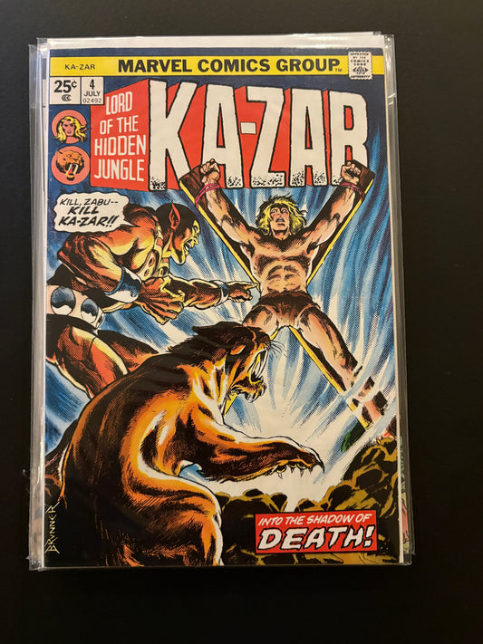 Ka-Zar Volume 2 4 VF-