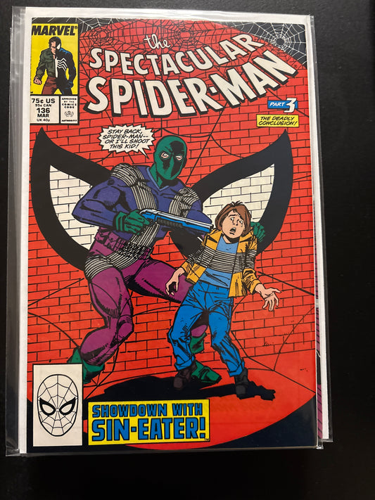 Peter Parker the Spectacular Spider-Man 136 NM